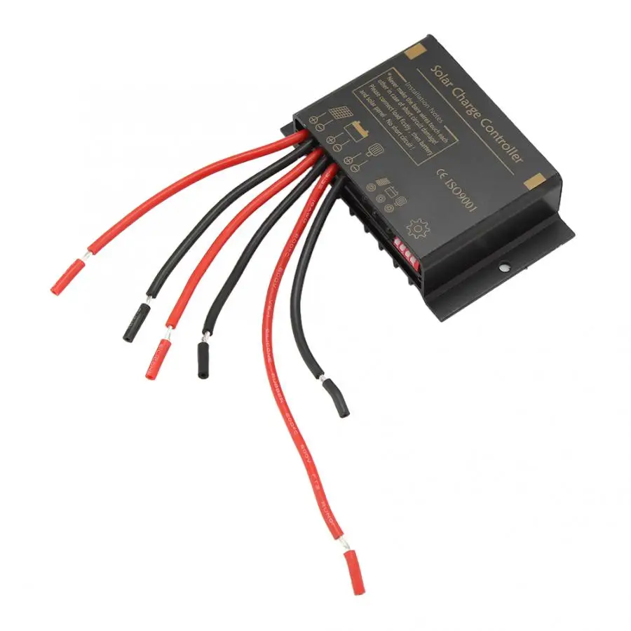 12 V/24 V 10A водонепроницаемый прочный Солнечный контроллер заряда безопасный для уличной системы лампы Электронный