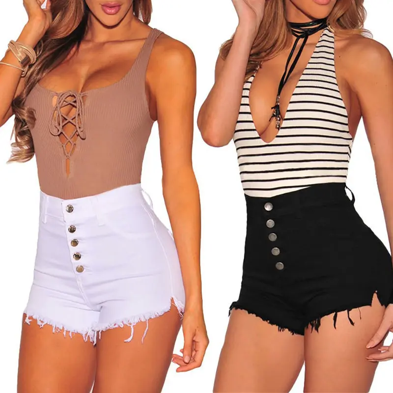shorts cintura alta curto