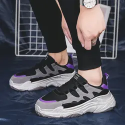 Leader Show спортивная обувь для мужчин брендовая легкая Flyknit мужские кроссовки тренд прогулочная обувь весна zapatillas hombre 2019 мужские кроссовки
