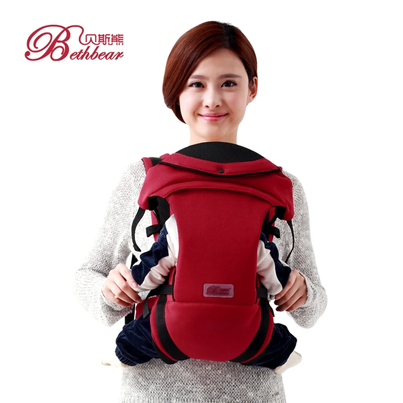 Beth Bear Ergonomic Baby Carrier 360 Baby Sling with Waist Belt Mochila ...