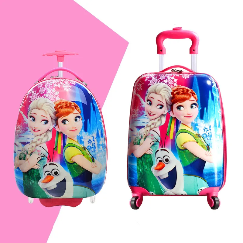 16 18 20 princess suitcase on wheels elsa travel luggage children 16 18 20 princess suitcase on wheels elsa travel luggage children