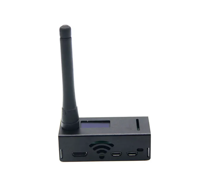 New Assembled MMDVM Hotspot Support P25 DMR YSF + Raspberry pi + OLED +Antenna + Case