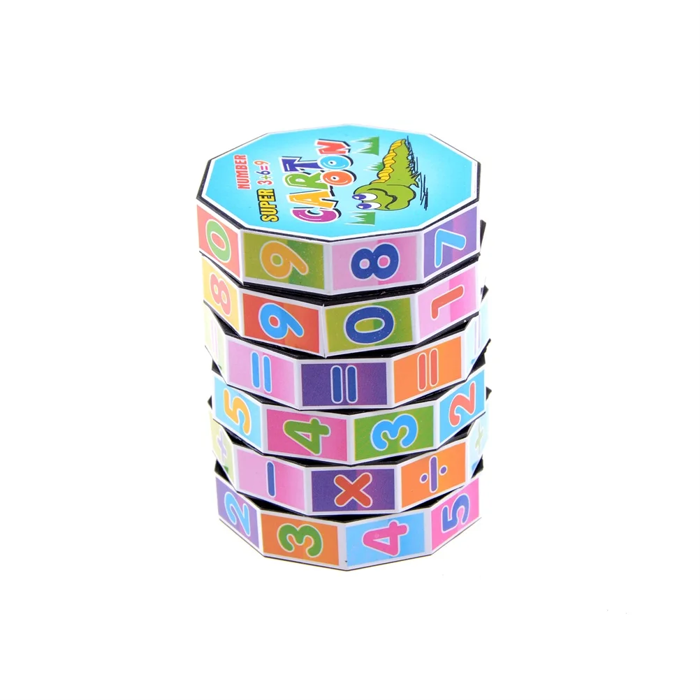 

1 Pcs Learning Education Mathematics Digital Intelligence Arithmetic Math Toys for Children Kids Teaching Aids Puzzle Cube