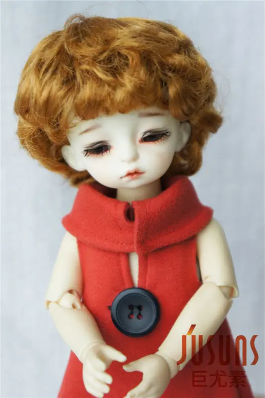 Jd222 1/6 YOSD парик куклы синтетический мохеровый 6 7 дюймов Cupid BJD аксессуары для
