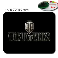 Топ-Продажа Роскошных Печати Горячая 2017 Мир Танк Игру игры Прочный PC Anti-slip Коврик Для Мыши для Оптический/Мышь Трекбол Как подарок