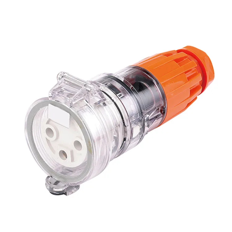 

Free Shipping 3Pin 250V 20A Australian Standard Round Pin IP67 Industrial Waterproof Socket 56CSC320