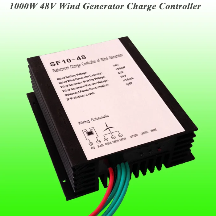 

2018 Hot Selling 1000W 48V Waterproof Wind Turbine Generator Charge Controller Wind Controller Wind Charge Controller Regulator
