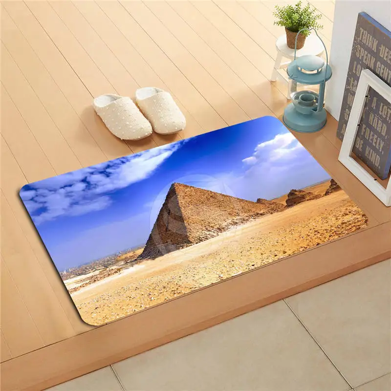 W620#29 Custom pyramids egypt Doormat Home Decor Door mat Floor Mat Bath Mats foot pad F-#24 | Дом и сад
