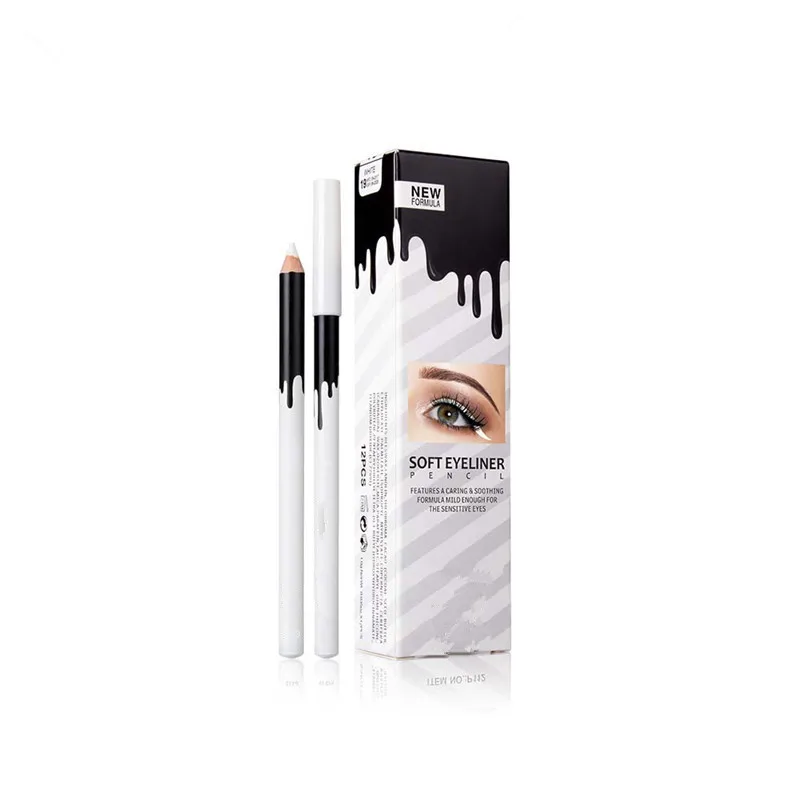 

1PC Eye Contour Liner Cosmetic Perncil for Women Easy to Wear Waterproof White Eyeliner Pencil Cheap Makeup