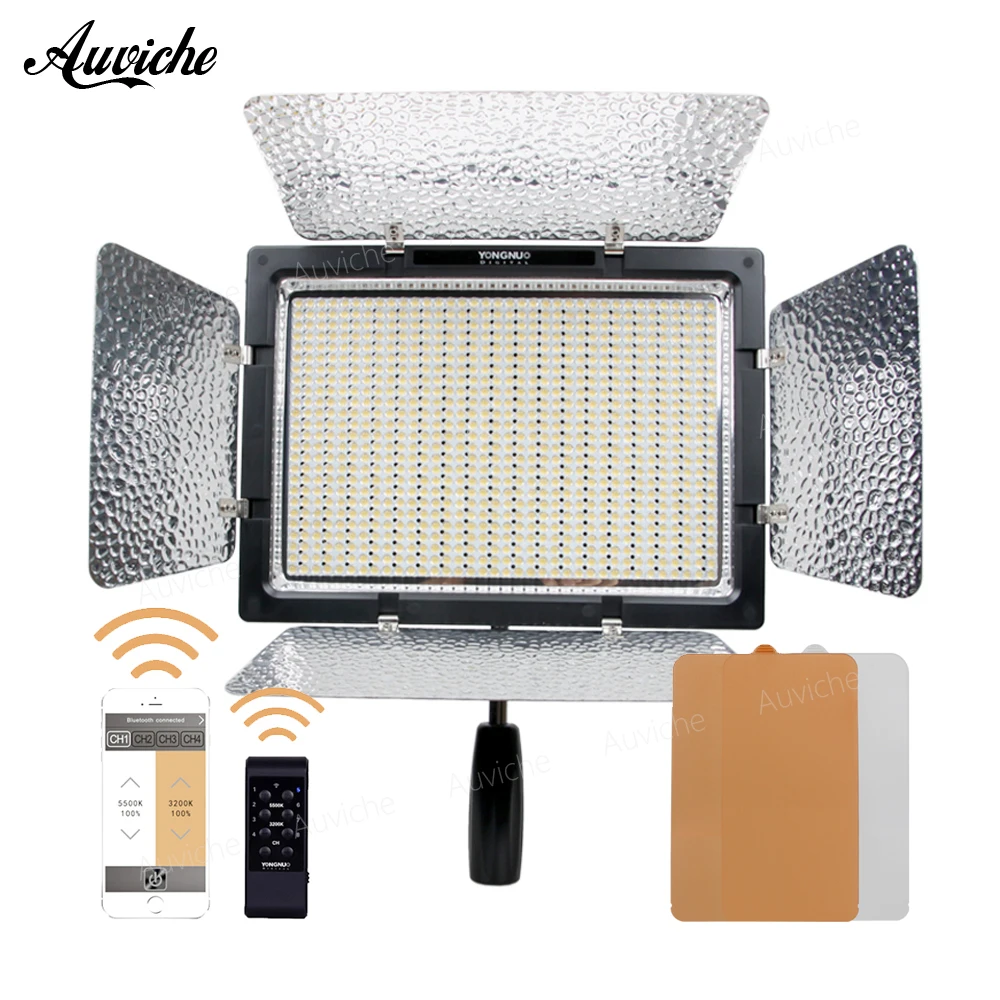 

Yongnuo YN900 YN-900 5500K LED Video light Fill light Adajustable APP wireless remote control