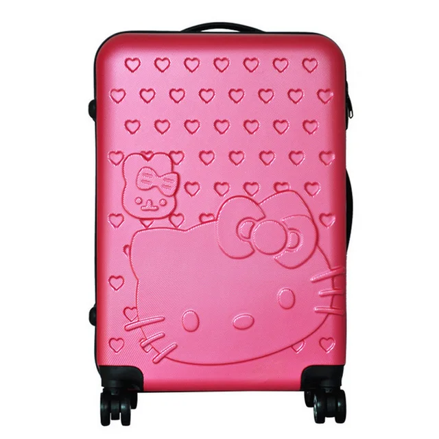 Buy Hello kitty suitcase luggage trolley bag women