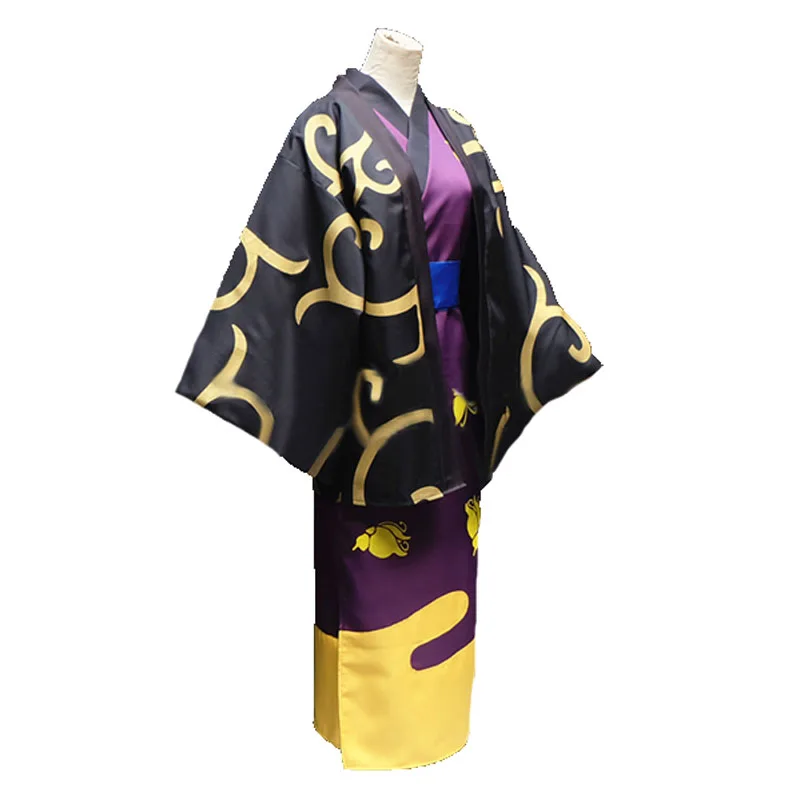 GinTama shinsuke Takasugi kimono coat Cosplay Costume 11 | Тематическая одежда и униформа