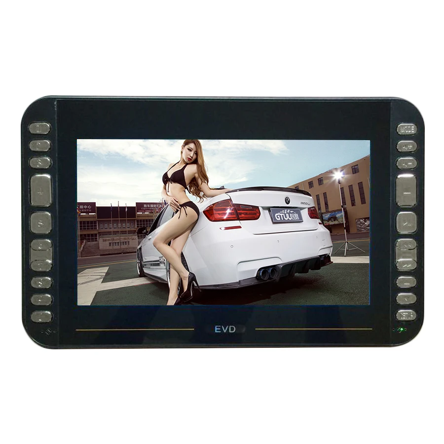 

In stock! 9.8 inch Portable DVD EVD Player TV VCD CD MP3/4 For SD USB GAME Mobile TV Free Shipping