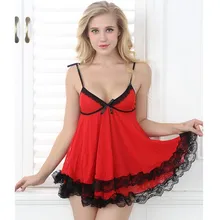 Más el Tamaño de Encaje sexy Trajes Mujeres baby doll lencería sexy Tanga ropa interior de mujer sexy erotica lenceria erotica vestido