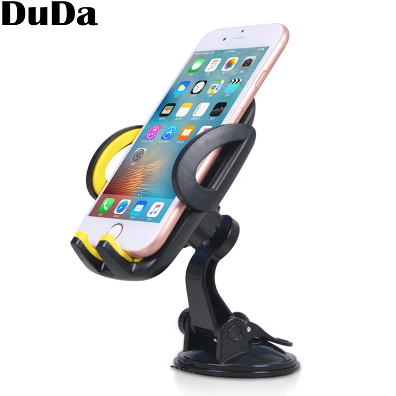 

Luxury Car Phone Holder For iPhone X 9 8 7 6 Plus Windshield Mount Smartphone Stand Holder For Samsung Note 9 S9 S8 xiaomi vivo