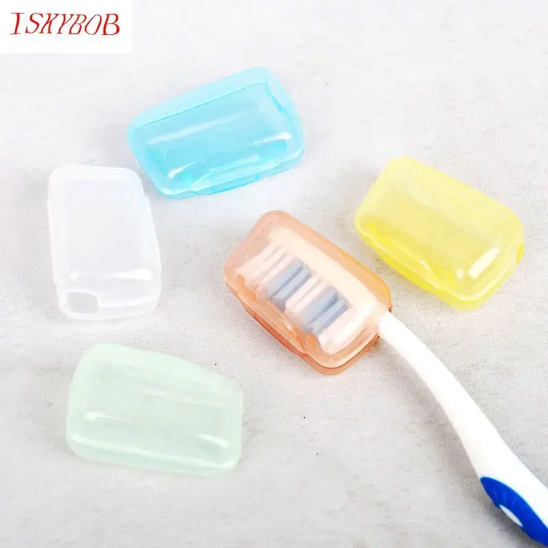 

New 5X Travel Toothbrush Cover Case Cap Hike Protector Cleaner Packing organizer