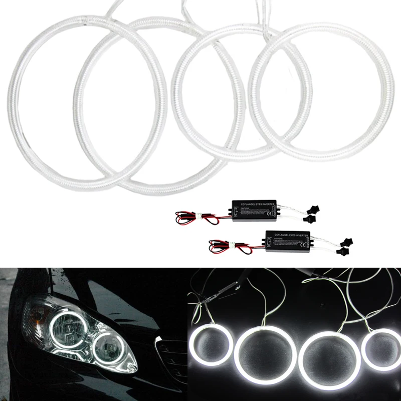 

Super Bright CCFL LED Angel Eyes Headlight for Toyota Corolla 2001-2004 CCFL Angel Eyes Kit