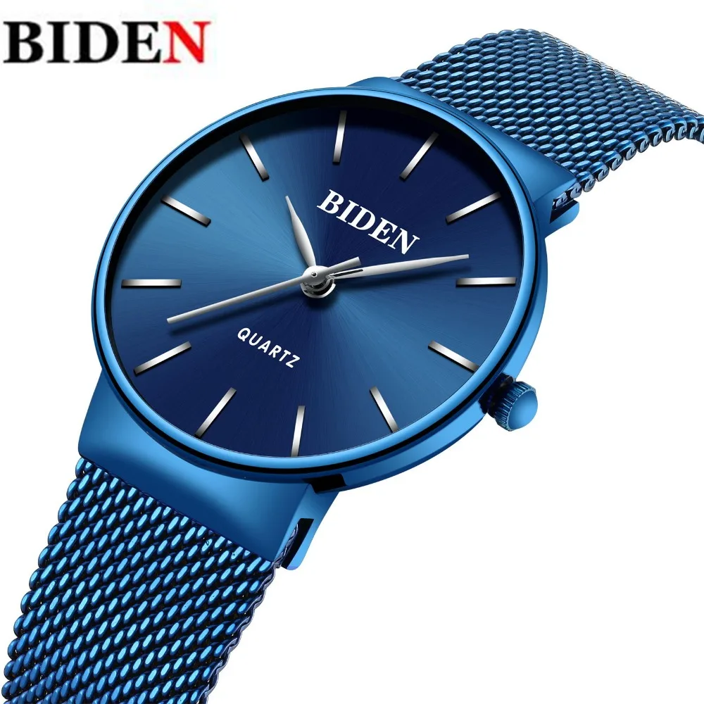 

Biden Top Brand Casual Blue Black Quartz Women Watches Fashion Ladies Watch Couple Wristwatch Bracelet Clock Relogio Feminino