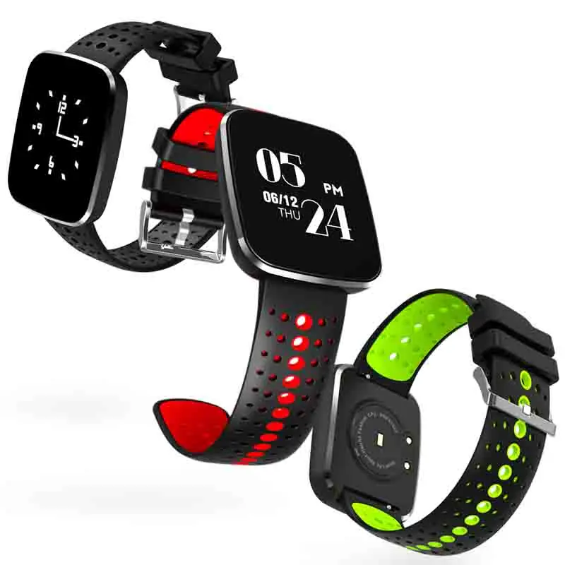 

Itek IP67 Waterproof Sport Smart Wristband Blood Pressure Oxygen Monitor Fitness Smart Bracelet Heart Rate Tracker Watches Clock
