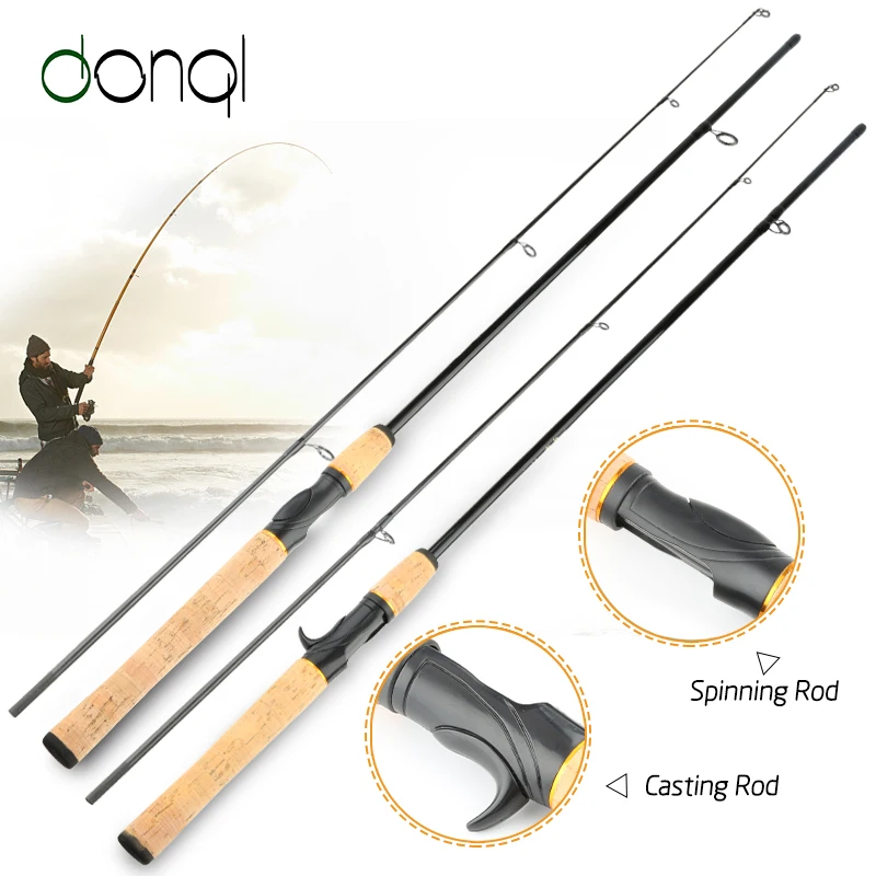 Buy DONQL 1.8M Carbon Fishing Lure Rod Spinning