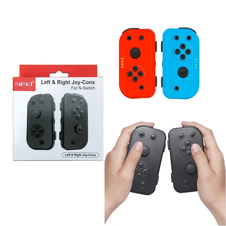 Беспроводной Bluetooth 400 мАч левый и правый игровой контроллер Joy-Con Joypad геймпад для пульта переключателя kingd NS с кабелем type C