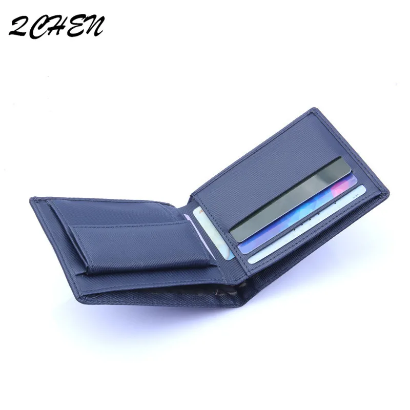 Men's wallet New carbon fiber imitation fashion wallet PU material men's fine texture pocket like quality No zipper Open 012 Men's wallet New carbon fiber imitation fashion wallet PU material men's fine texture pocket like quality No zipper Open 012