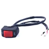 Universal Handlebar Motorcycle Light Switch ON/OFF Button Bullet Connector Fog Light Switch New ► Photo 2/3