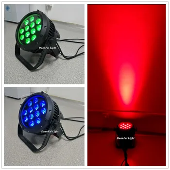 

12 Pieces stage led light rgbw par led ip65 led par 64 4/8ch led par 12x10