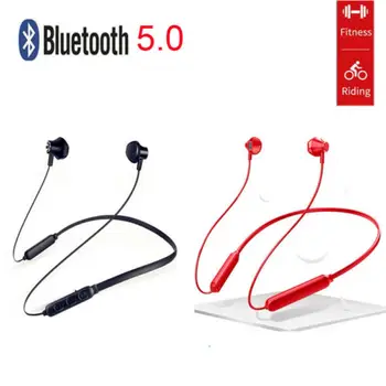 

Neck-Mounted Sports Bluetooth 5.0 Earbuds Twins In-Ear Earphone Ladies Hot Solid Earphones