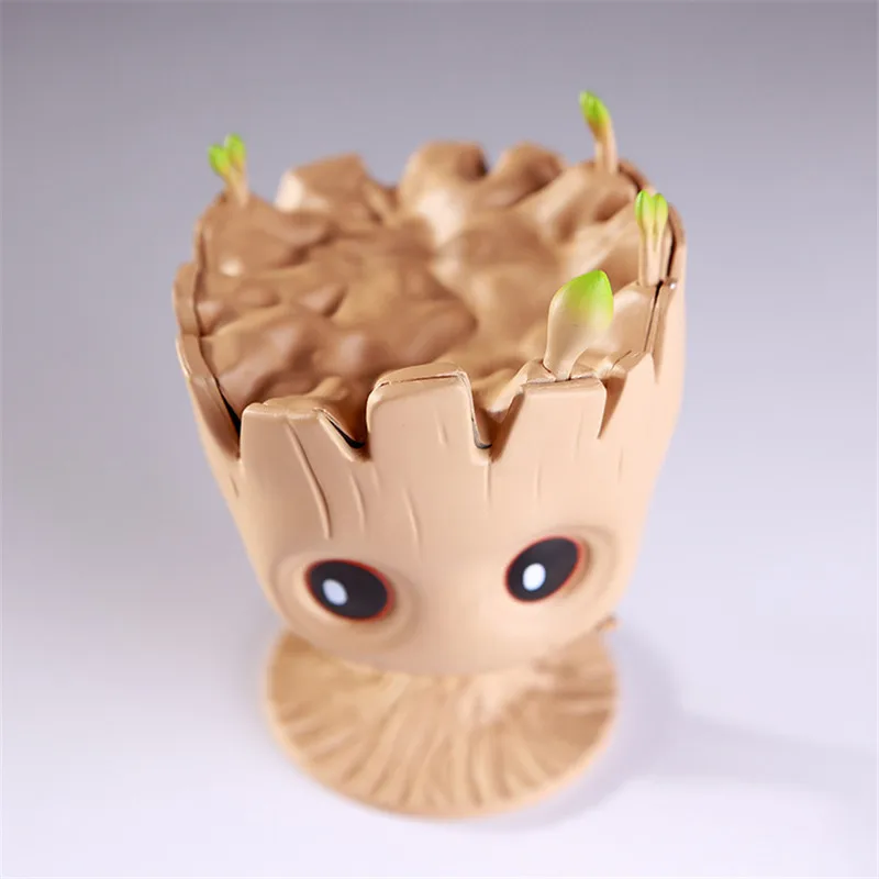 Cartoon Cute Baby Groot for Tree-man Flower Pot model Automobile pendulum Cartoon Cute Baby Groot for Tree-man Flower Pot model Automobile pendulum