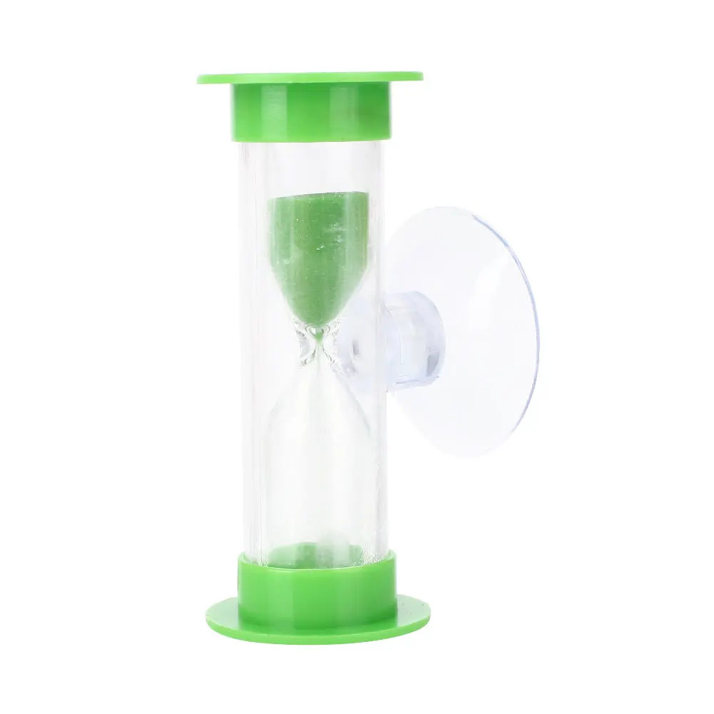 С присоской ABS песочные часы душ таймер купальный инструмент товары для дома, ванной практичный Красочный удобный - Цвет: green