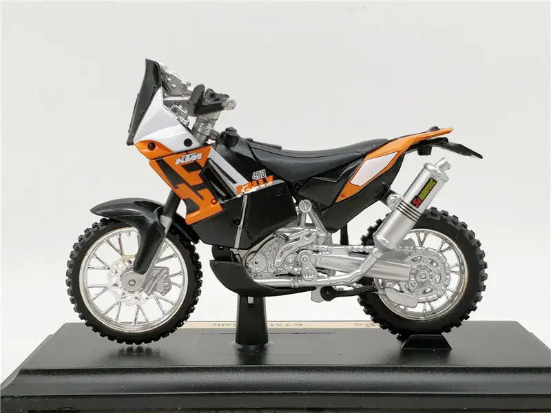 Goedkoop Maisto 118 Ktm 450 Rally Motorfiets Bike Diecast Model Toy Nieuw In Doos