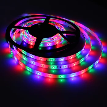 

RGB Led Strip 3014 5M 300Leds Waterpoof DC12V Flexible Led Bar Light SMD 3014 60led/M RGB White Warm White