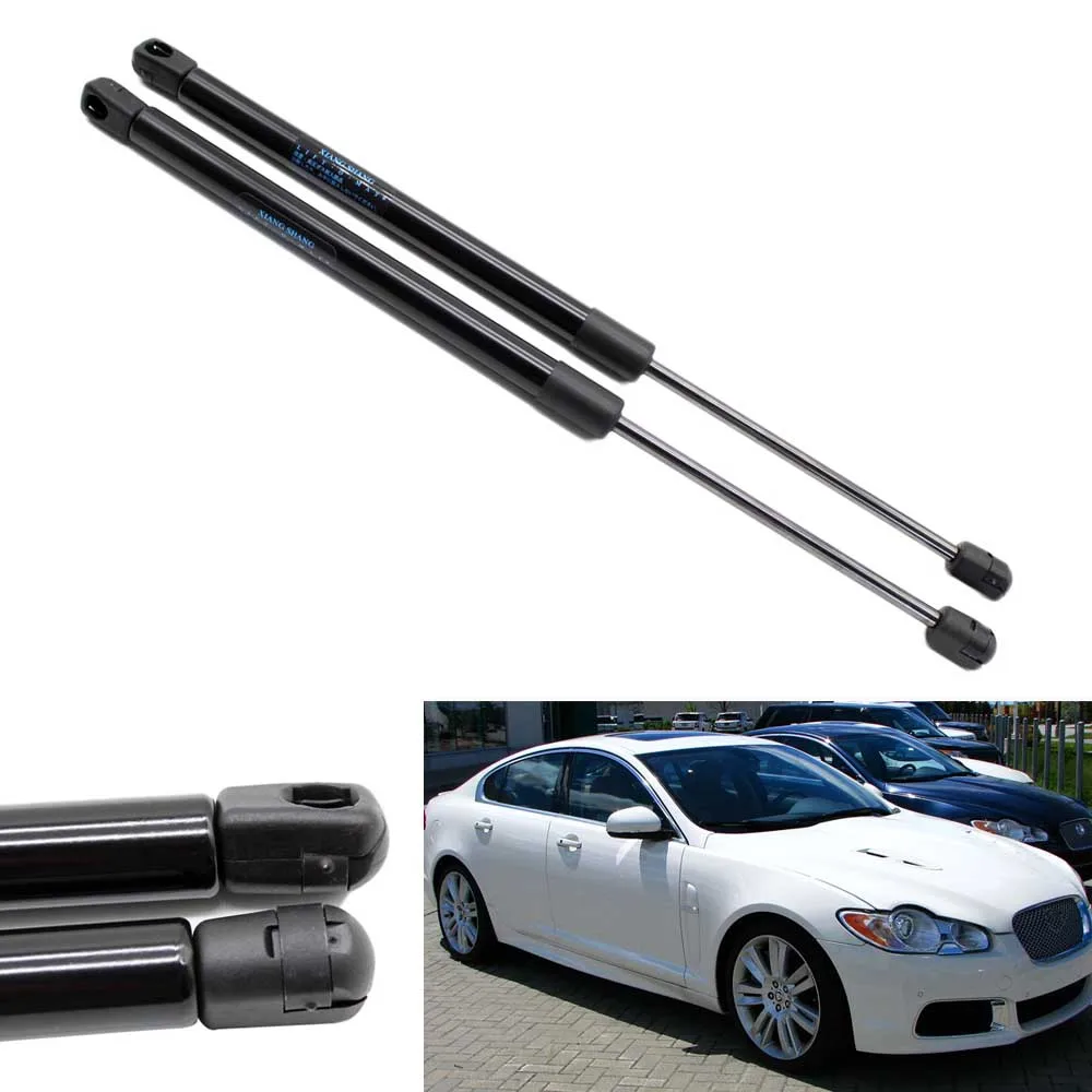 

2pcs Auto Front Hood Bonnet Lift Supports Shock Gas Struts for Jaguar XF 2009 2010 2011 2012 2013 2014 2015 Sedan 445 mm
