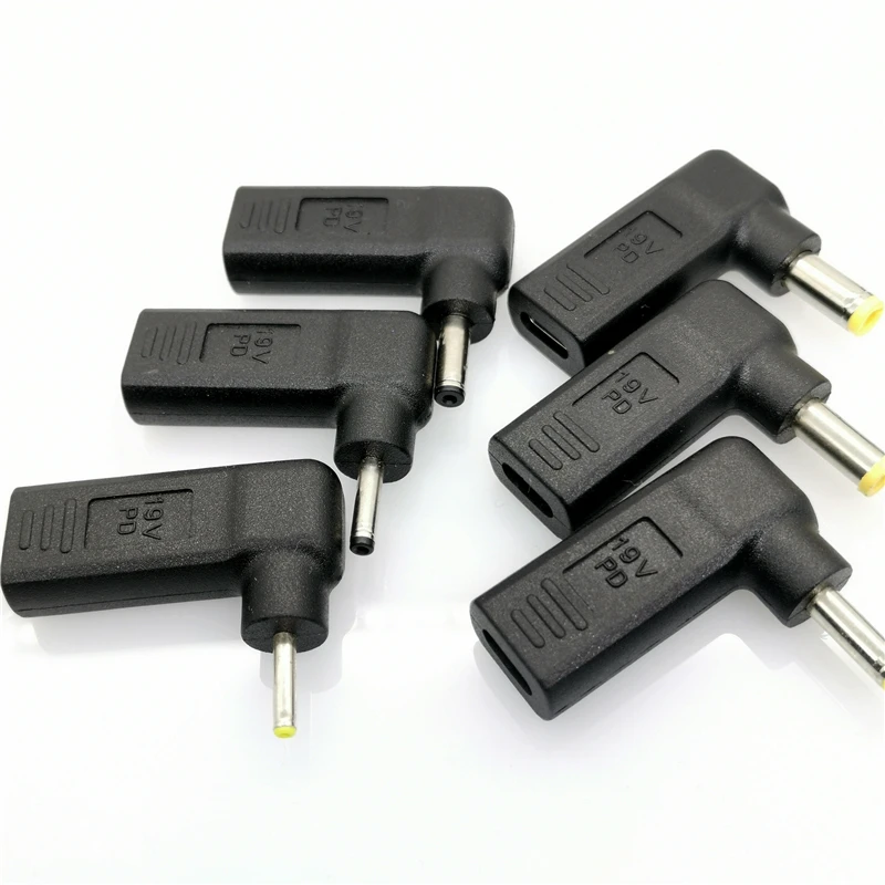 Адаптер конвертер для зарядного устройства ноутбука USB Тип C разъем питания