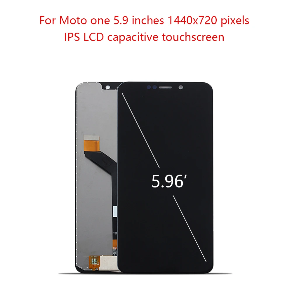 Skup 5.9 dla Motorola Moto One XT1941 wyświetlacz LCD dotykowy zamiana digitizera ekranu dla Moto P30 grać XT1941 wyświetlacz LCD montaż