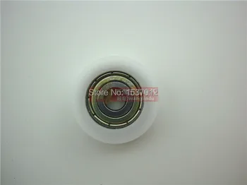 

Free Shipping 10PCS 625ZZ 5x21x7MM Miniature Ball Bearings groove V nylon bearing NYLON pulley shower door and window roller