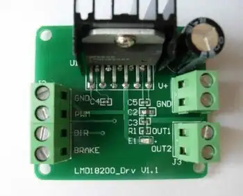 

LMD18200T DC Motor Driver Module Board PWM Adjustable Speed 3A Can realize forward/ reverse FOR UNO R3 Robot