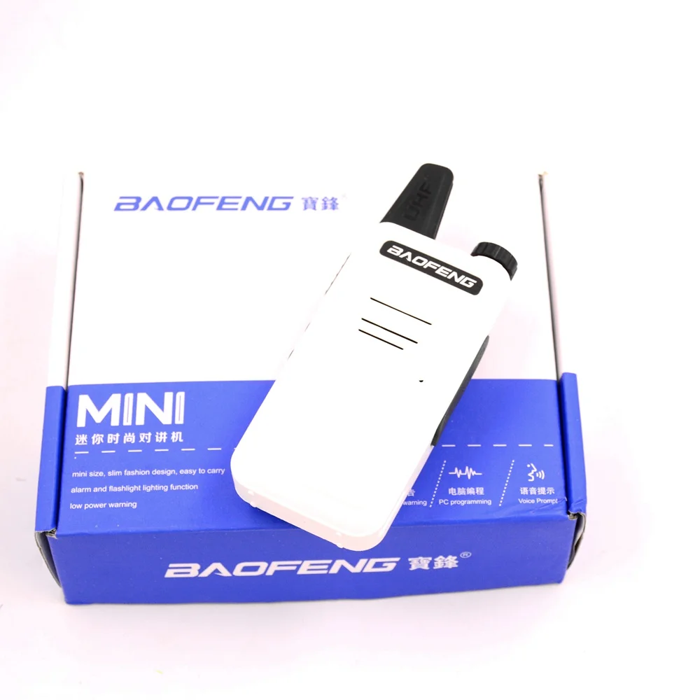 Baofeng R5 ham transeciver UHF двухканальные рации Мини двухстороннее радио для отеля, открытый вызов LPD PMR446