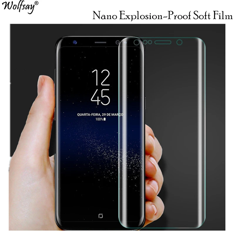 1взрывозащищенная мягкая нано-пленка для Samsung Galaxy S7 Edge Защитная пленка телефона