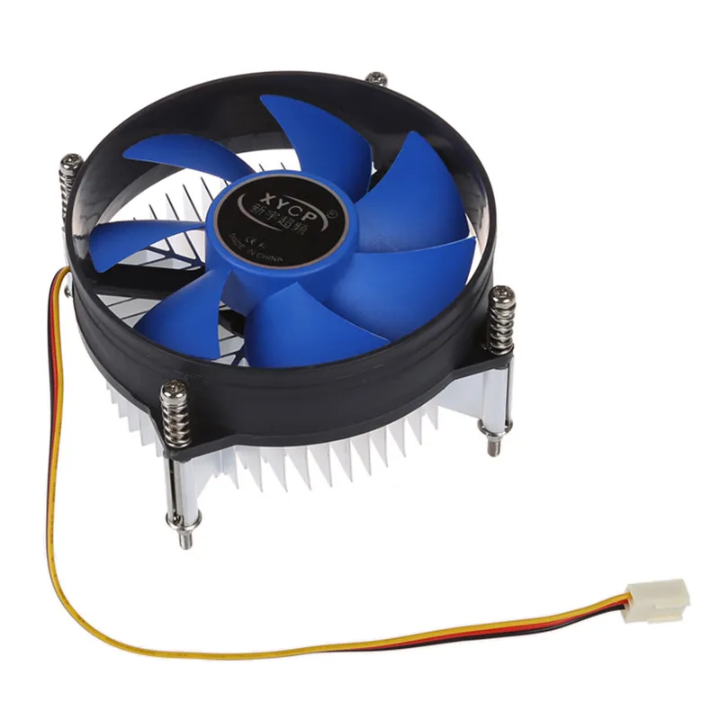 AABB XYCP радиатор процессора для 65 Вт Intel Socket LGA 1155/1156 Core i3/i5/i7 Blue|Вентиляторы| |