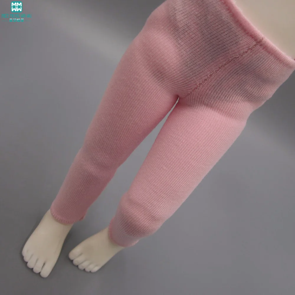 Одежда для куклы для 1/6 1/8 BJD аксессуары для куклы модные сажи полосатые колготки розовый серый