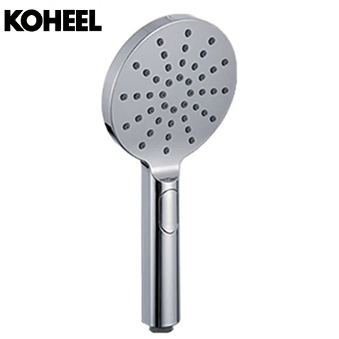 

ABS Chrome Plated Shower Head Air Source Water Saving Chuveiro Rainfall Ducha Round Shower Head With 9 Inch Rainfall