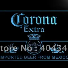 LE040-Corona Мексика Пивной бар Pub клуб светодиодный знак неонового света