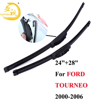 

Easysee Wiper blades for BoneLess winter Rubber windscreen windshield wiper Car accessory FORD TOURNEO (2000-2006) 24"+28",