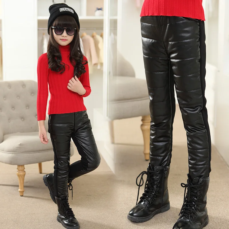 

Pant For Girls Winter Clothing 2018 Plus Velvet Thicken Warm Toddler Leggings Kids Clothes 5 6 7 8 9 10 11 12 13 Years Trousers