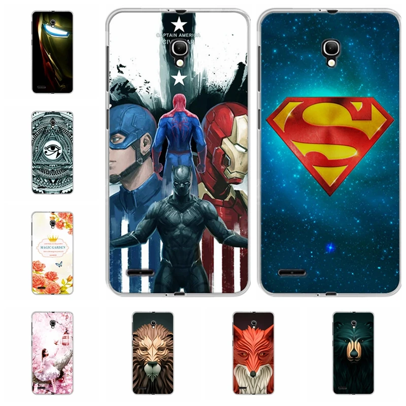 

Attractive Fashion Phone Case For Alcatel One Touch Pop 2 7044x Soft TPU Silicone For Alcatel One Touch Pop 2 7044 7044Y 7044X
