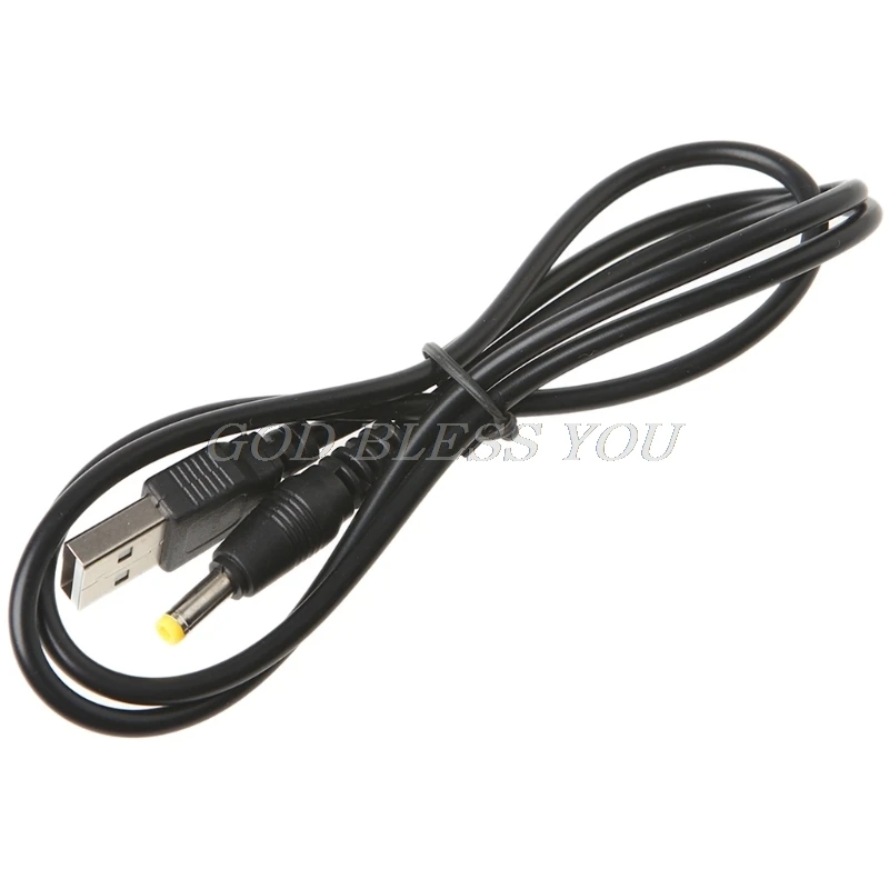 Высокое качество USB штекер 4,0x1,7 мм 5 В DC бочонок Jack кабель питания разъем зарядный шнур