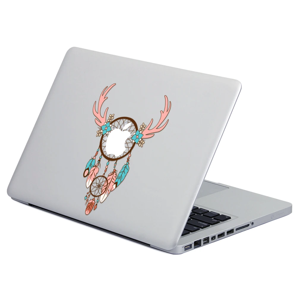 Рога Dream Catcher Виниловая наклейка для ноутбука Стикеры для MacBook Pro Air 13 дюймов мультфильм ноутбук кожи основа для Mac Book