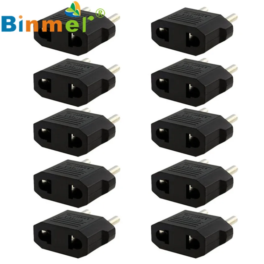 

O New 10PCS US/AU to EU Travel Converter AC Power Plug Power Charger Adapter wholesale Dropshipping Mar 28